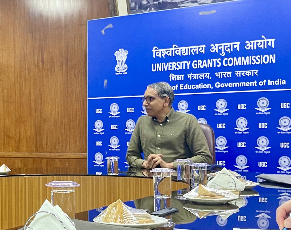 Vivianwangtu's tweet photo. Two days in New Delhi were packed with enriching discussions on GIFT CITY Initiatives, understanding the National Education Policy 2020, visiting regulatory bodies UGC and MoE, and exploring the partnerships between universities in the U.S. and India. https://t.co/wSiLDQ7Lqj