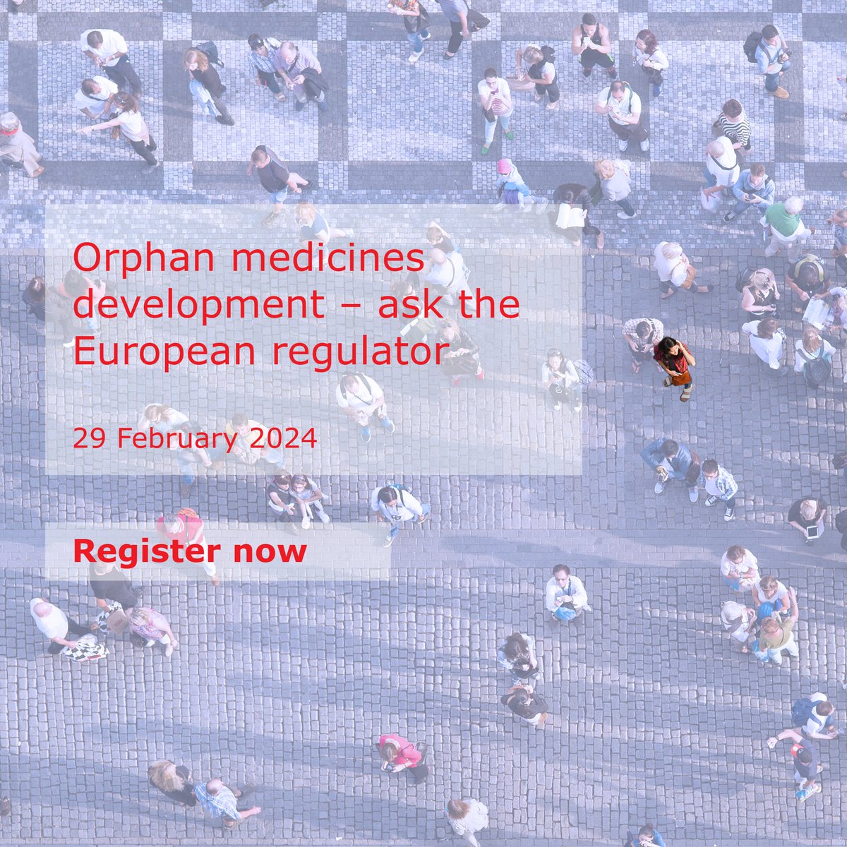 Join us for an interactive webinar on Rare Disease Day tomorrow! 

If you're curious about orphan designations and #RareDisease development, this event is for you!
 
⏰ Time: 16:00 - 17:30 (CET)
📍💻 Location: Online / Live broadcast

 lnkd.in/eZfJnf-5