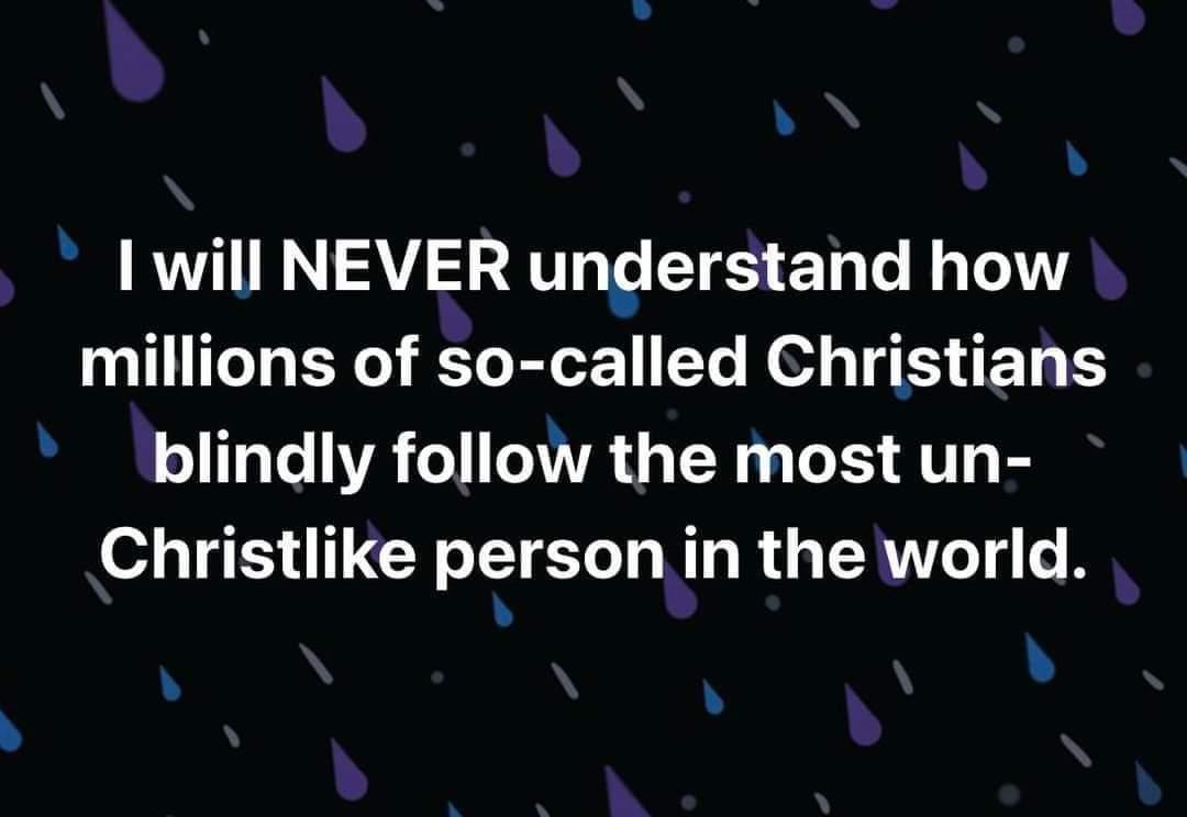 #ChristianNationalism 
#Christianity 
#christianNazis 
#christiannews 
#MAGAMorons 
#MAGACult 
#MAGACultMorons 
#Evangelicals 
#FakeChristians 
#TrumpIsNotWell 
#TrumpIsNotAChristian
