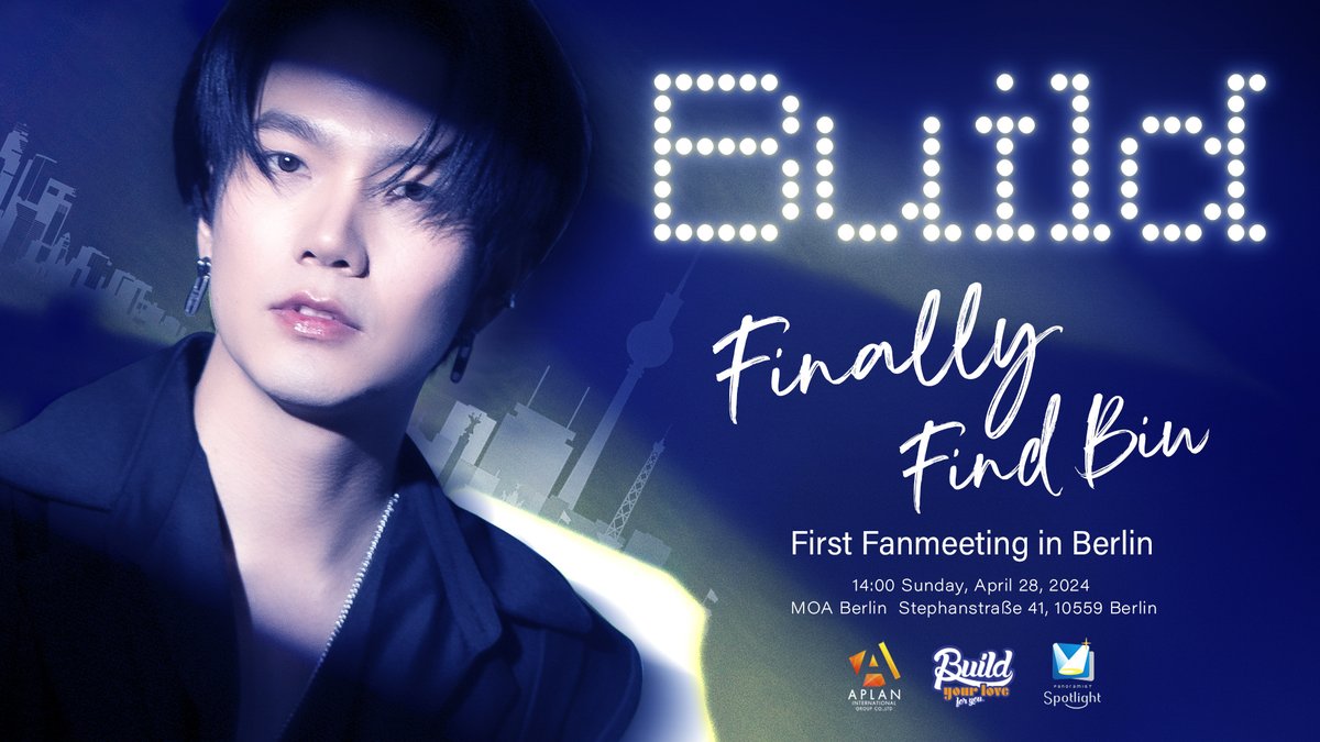 We finally find Biu
Will you also let him find you? 💙
With a ticket to #Build1stFMinBerlin
ticketmelon.com/aplan/finaly-f…
BIU 1ST TIME IN EUROPE
#MeetBUILDInBerlin  
#BuildJakapan #Beyourluve