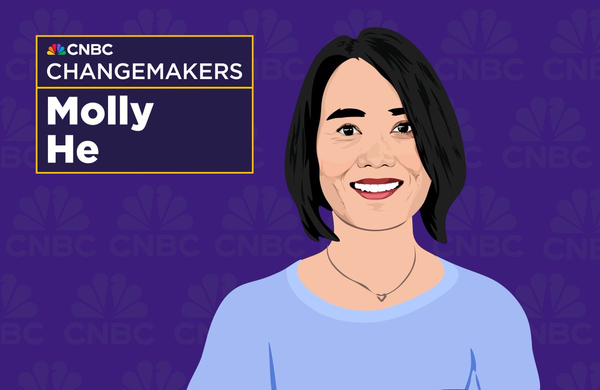 🎉 Our CEO and Co-founder <a href="/MollyminHe/">Molly He</a> has been named to the <a href="/CNBC/">CNBC</a> Changemakers list of women transforming business! The leaders on this list are setting the standard for what it takes to defy the odds, innovate and thrive in a volatile business landscape: cnb.cx/42TLtLe