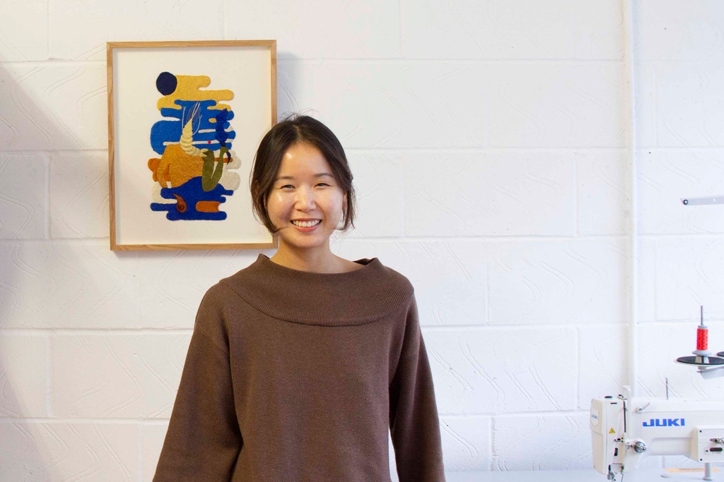 We're thrilled to welcome the first-ever recipient of the #BagriCraftAward to our community! Meet Woo Jin Joo - a mixed-media artist specialising in soft sculpture &amp; embroidery art.

Read more: cockpitstudios.org/journal/the-ba…

<a href="/BagriFoundation/">Bagri Foundation</a> #cockpitawards #craftawards #madeatcockpit