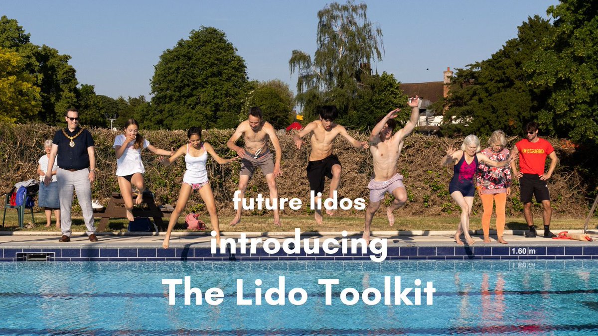 We are thilled to introduce The Lido Toolkit – the product of a major year-long collaboration supported by @HeritageFundUK. The Toolkit is the centrepiece of our new website, at futurelidos.org.   #futurelidos