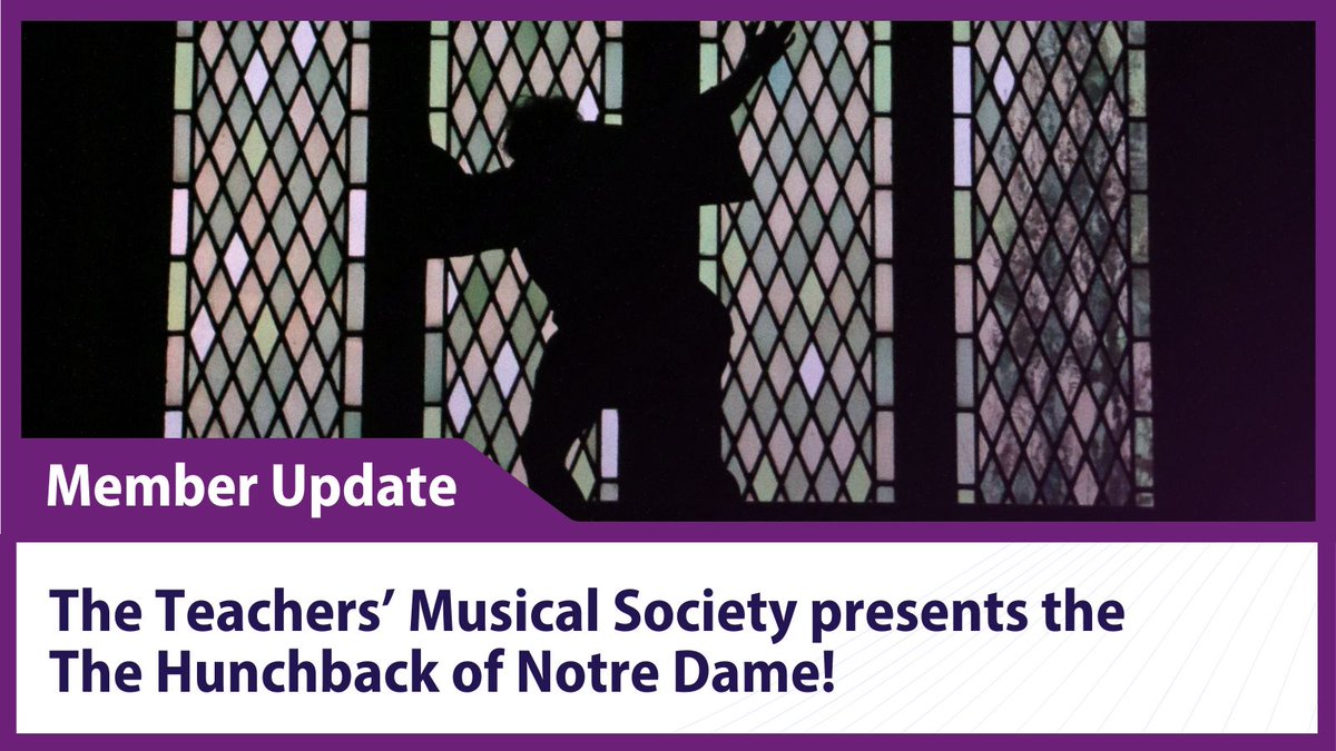 🎭The Teachers’ Musical Society proudly presents the Dublin amateur premiere of The Hunchback of Notre Dame! Come and witness the magic unfold on stage 🎶
📍DCU, St Patricks Campus
📅 12-16 March
🎟️ Tickets available from gr8events.ie.