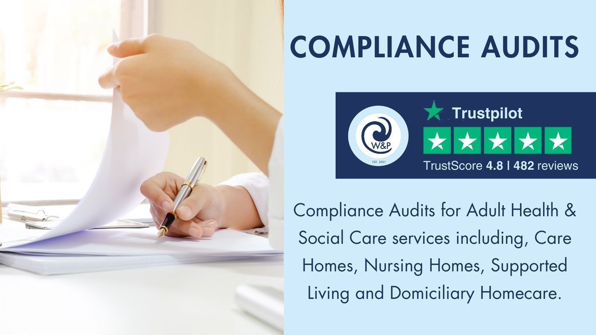 Compliance Audits for Adult Health & Social Care Services - buff.ly/49L6Bq2 

Including, Care Homes, Nursing Homes, Supported Living and Domiciliary Homecare.

#carehomesuk #cqccompliance #domcare #domiciliarycare #HomeCare #caremanagement #CareManager #caremanagers