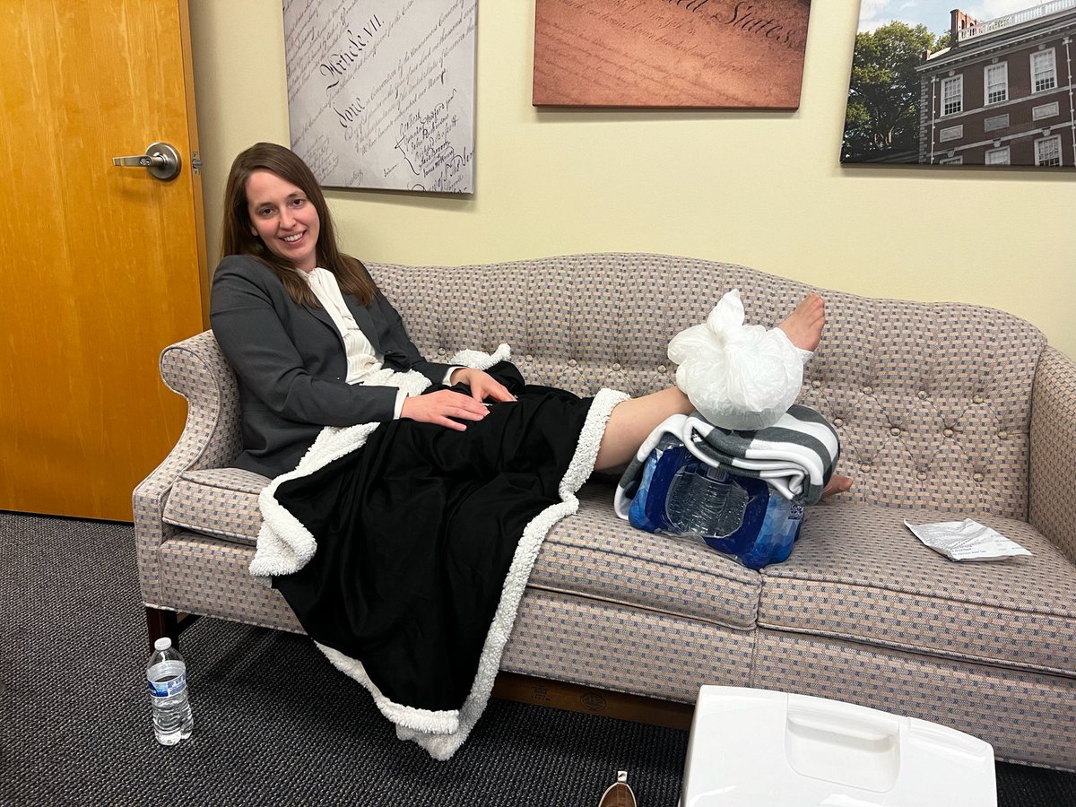 Coming out of the senate chamber yesterday, I missed a step on the marble stairs and broke my ankle. Thanks to many senators, security, staff, and my husband who helped every step (or hop). Heading back now to finish a few constituent bills to meet today’s filing deadline.