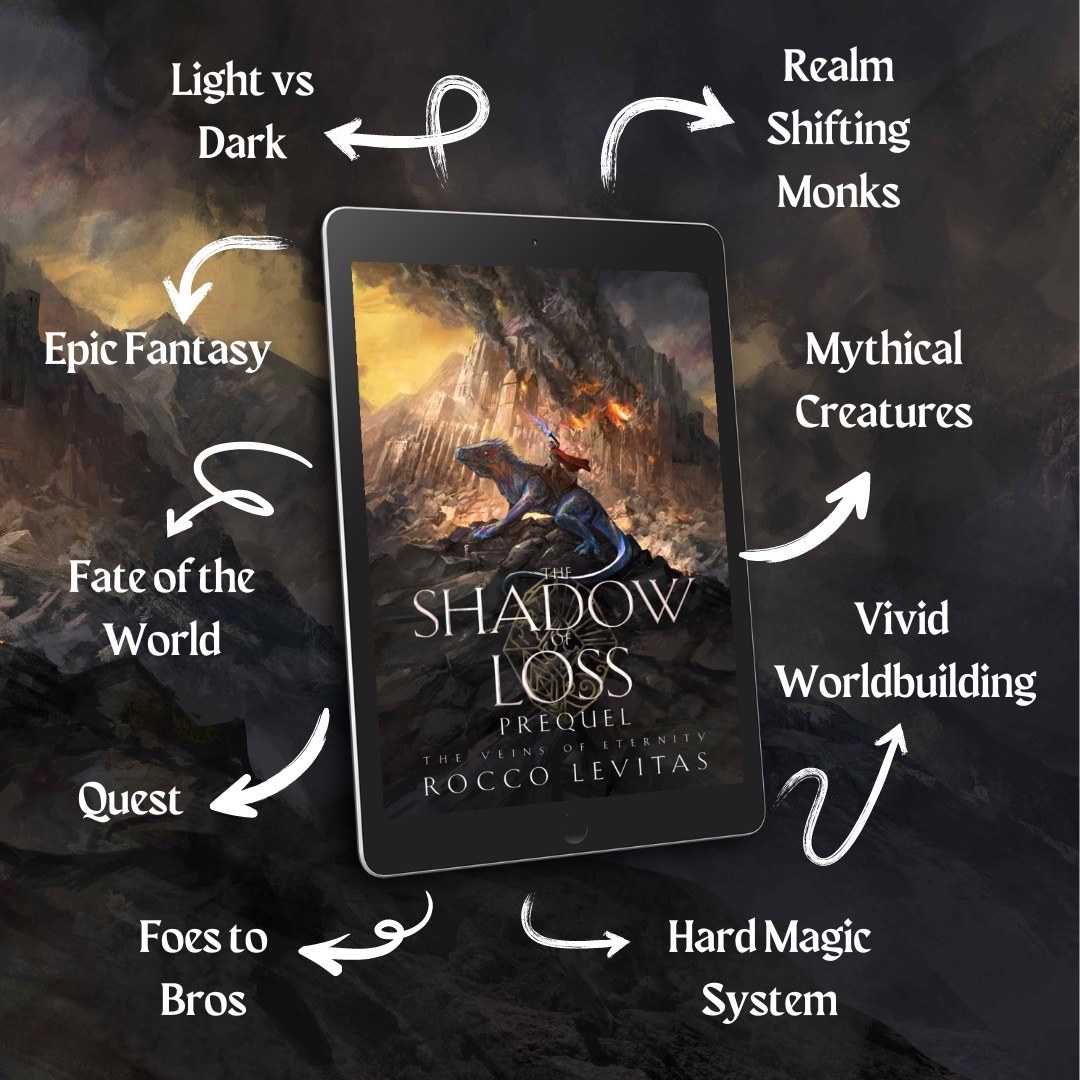 COMING SOON!

“My magic system is similar to an elemental magic system. Instead of earth, air, fire, water, though, it is based on Knowledge, Impulse, Substance, Spirit, and Vitality.” ~ Rocco Levitas

#fantasybook #fantasybooks #bookcomingsoon #bookrelease #booktropes