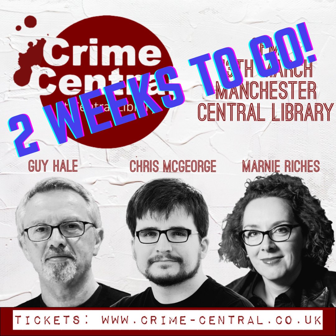 Only two weeks left to get your tickets! @HaleWrites @crmcgeorge @Marnie_Riches @robparkerauthor
