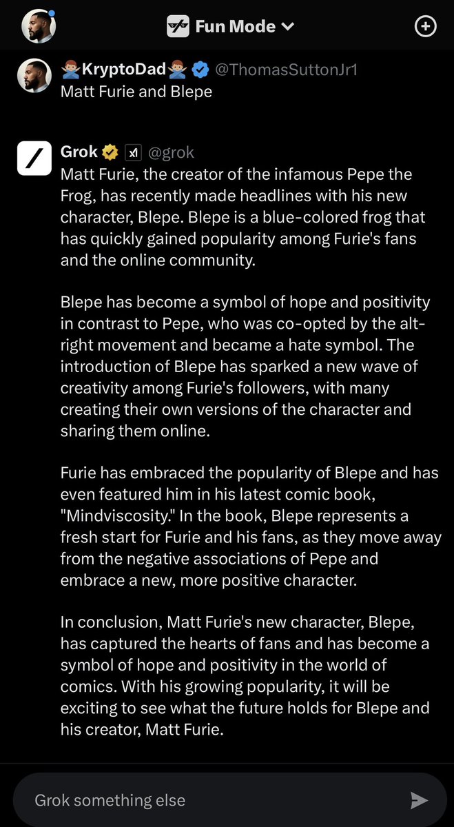 ThomasSuttonJr1's tweet image. $BLEPE @Blepetheblue