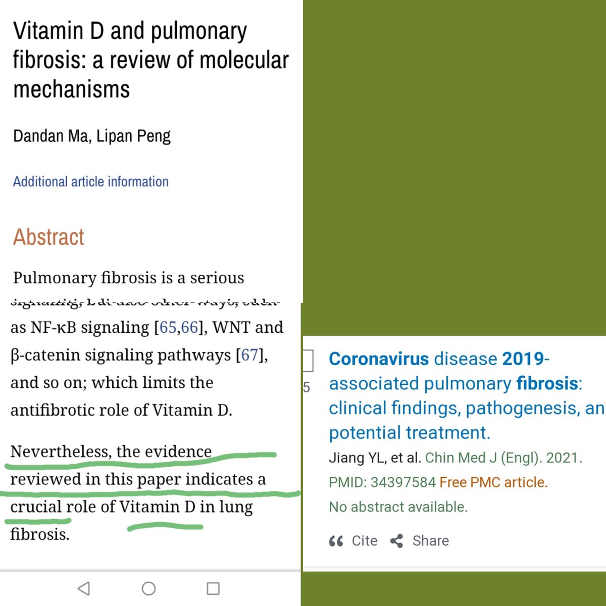 Woodynist's tweet image. 4/4 #Fibrosis &amp;amp; #netosis

#VitaminD has interesting protective properties in these fields, TOO.

Conclusion:  No surprise that vitamin D deficiency leads to serious outcomes. 
The sad thing is that @WHO as well as public health authorities can&apos;t ignore this.
Why don&apos;t they act?