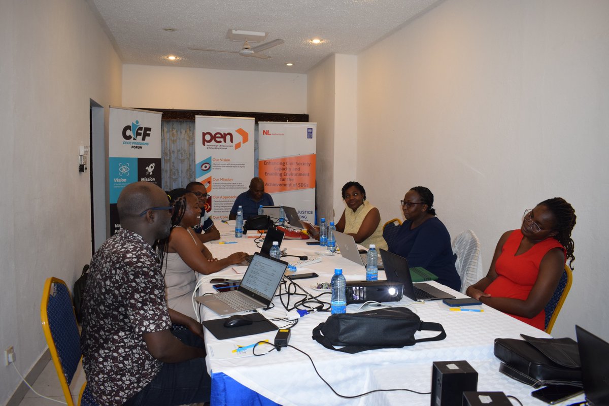 On 19th to 21st Feb, 2024, PEN staff and CFF secretariat had their institutional capacity strengthened on cybersecurity, M & E and also reviewed the strategic plan. This equipped the staff with best advocacy, monitoring, evaluation and reporting skills.