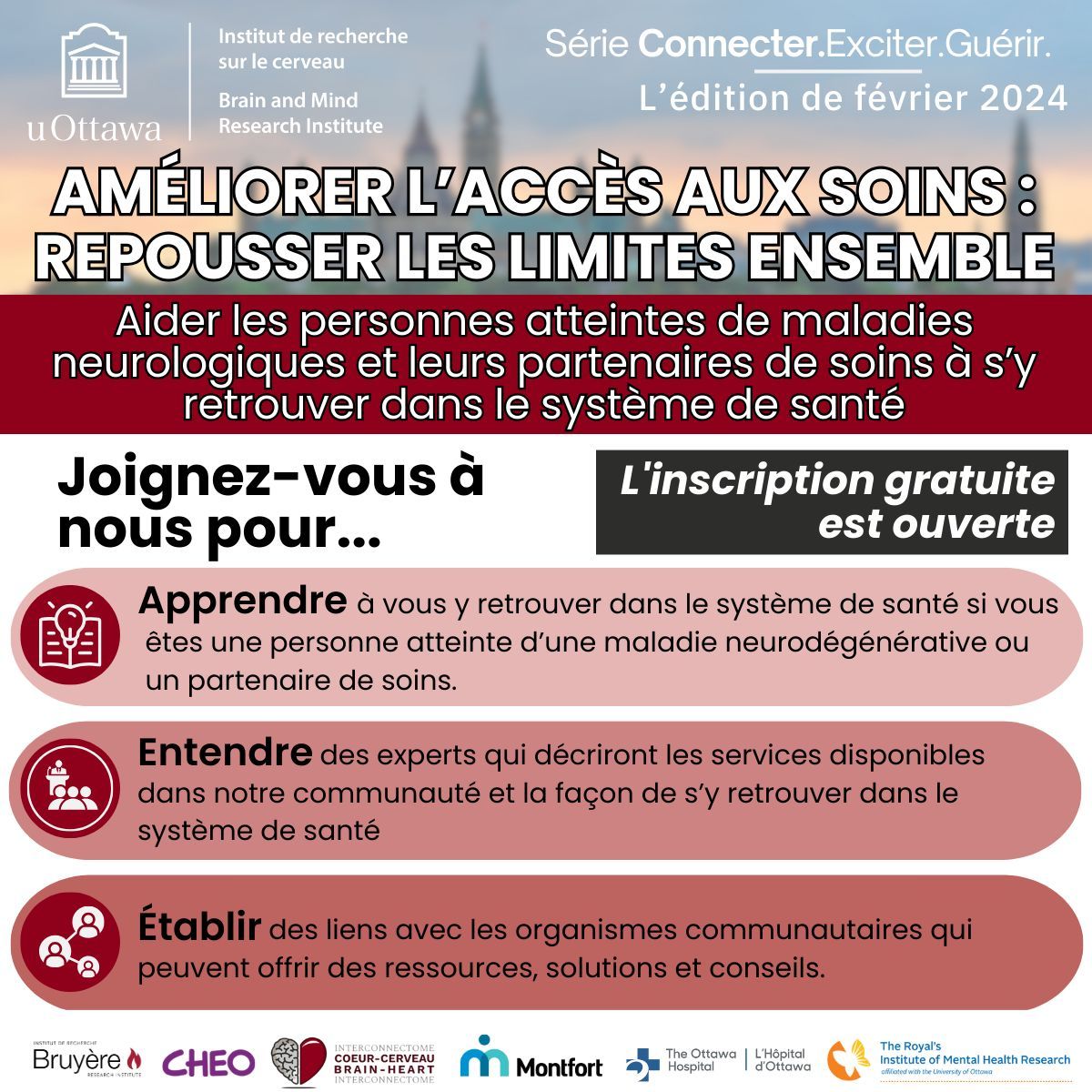 Joignez-vous à nous pour un événement d'une journée le samedi 20 avril afin de repousser les limites ensemble! Suivez le lien pour plus d'informations et l'inscription gratuite, et restez à l'écoute pour rencontrer nos orateurs principaux! buff.ly/3UMfGdl