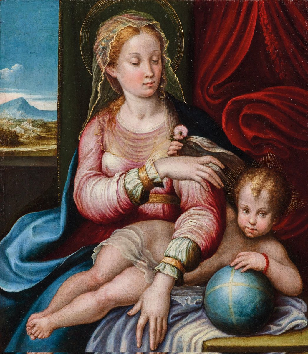 Barbara Longhi 1552-1638 'Madonna and Child' #ItalianArt #Mannerism