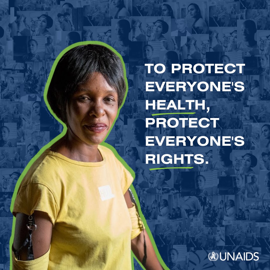 To end AIDS by 2030, action is urgently needed to advance the protection of human rights of everyone, everywhere. Ensuring that everyone’s right to health is actualized is the path that ends AIDS by 2027. #International_Zero_Discrimination_Day #ZDD