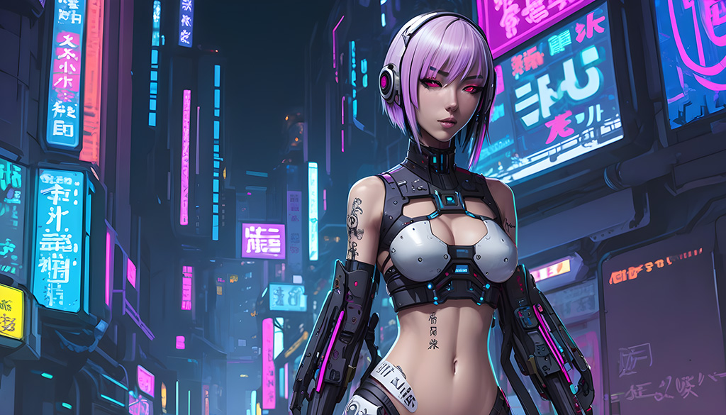 Cyberpunk girl 4

ai-generated image

#aigeneratedgirls #aigeneratedimage #aigeneratedart