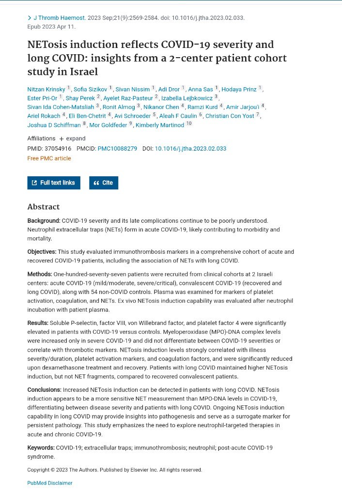 Woodynist's tweet image. 4/4 #Fibrosis &amp;amp; #netosis

#VitaminD has interesting protective properties in these fields, TOO.

Conclusion:  No surprise that vitamin D deficiency leads to serious outcomes. 
The sad thing is that @WHO as well as public health authorities can&apos;t ignore this.
Why don&apos;t they act?