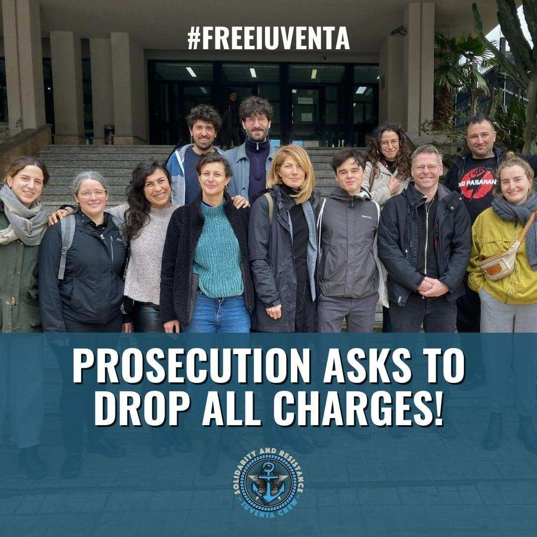 AHOY!
That there has been 3 million euros of public money spent on prosecuting people saving lives in 8 years is still a disgrace.
The demand is NOT binding on the judge, but a step in the right direction.
#freeiuventa
#TrapaniCalling