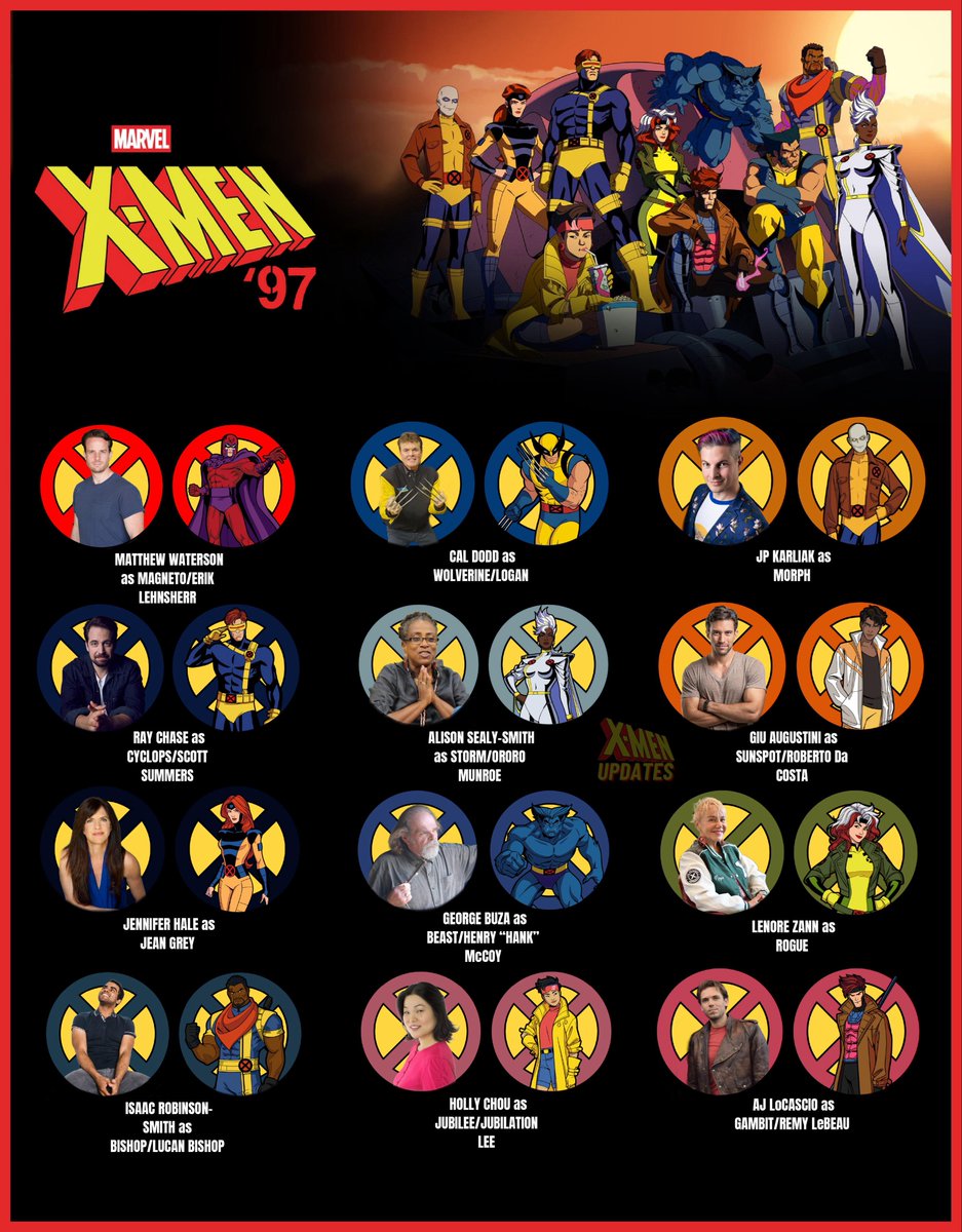 XMenUpdate's tweet photo. 'X-MEN '97' will officially premiere in 3️⃣ weeks! https://t.co/UycL9SUbcj