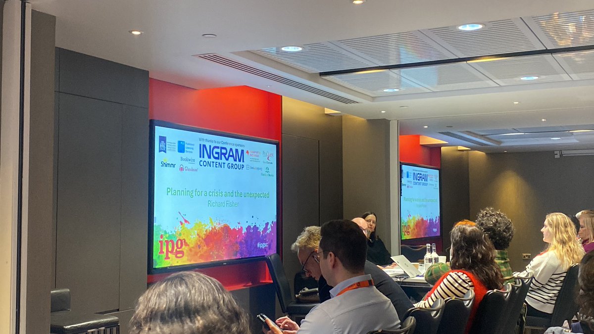 Inspiredjobs's tweet photo. How do you plan for a crisis and the unexpected? 😨 We’re looking forward to find out in the next #ipgsc session with Richard Fisher and Veruschka Selbach https://t.co/LdXbyfoWZB