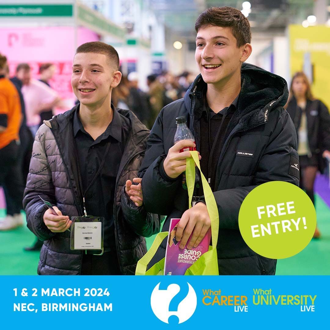 We will be at @whatcareerlive tomorrow and Saturday at @thenec, promoting careers in Orthoptics! Visit our stand to find out more about becoming an orthoptist. 

Get your free ticket > buff.ly/3J2Dzad #WhatLive #OrthopticCareers