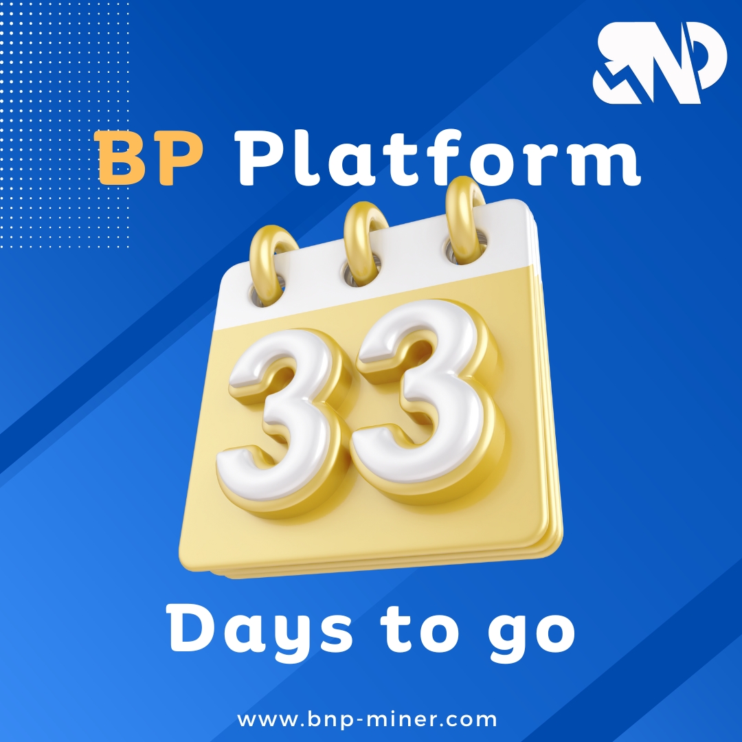 Hello BNP Miners! 🚀 Exciting times ahead as we countdown to the launch of the BNP BP Platform on March 31, 2024! 📷 Get ready to experience a new era in mining. Stay tuned for updates and join us on this journey! 📷#BNPLaunch #BPPlatform #MiningRevolution #CountdownToLaunch