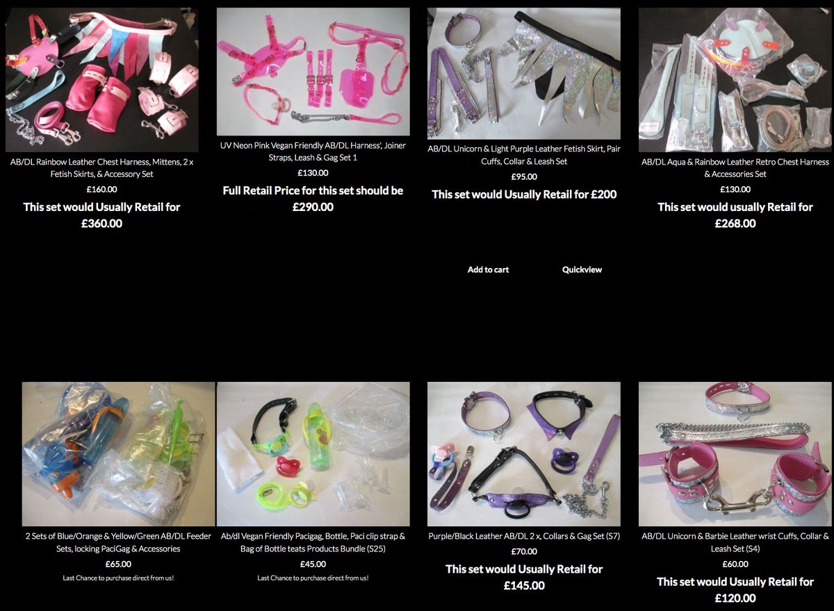 SubSpaceL's tweet photo. This is the very last of our iconic Globally unique ab/dl fetish range we have left. Prices have been reduced again. We close in 4 wks

https://t.co/O0fFIvuGi7 https://t.co/YcORmQNbjf