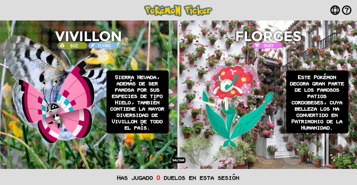 Kooloog_'s tweet photo. EVENTO SEMANA DE ANDALUCÍA EN POKÉMON PICKER 

¿Y si los Pokémon existiesen en Andalucía? He hecho una selección de Pokémon que podrían representar nuestra fauna, tradiciones, paisajes, etc ✨

Descúbrelos según vayas jugando cambiando el idioma a español 💚🤍💚

Enlace abajo⬇️ https://t.co/I2Mm47vuti