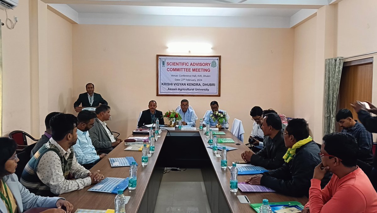IcarAtariZone06's tweet image. Scientific Advisory Committee Meetings were held at @KVKDhubri &amp;amp; @KVKBongaigaon, bringing together experts, researchers, and stakeholders. Discussions took place on innovative approaches, strategies, and upcoming projects. #Agridevelopment