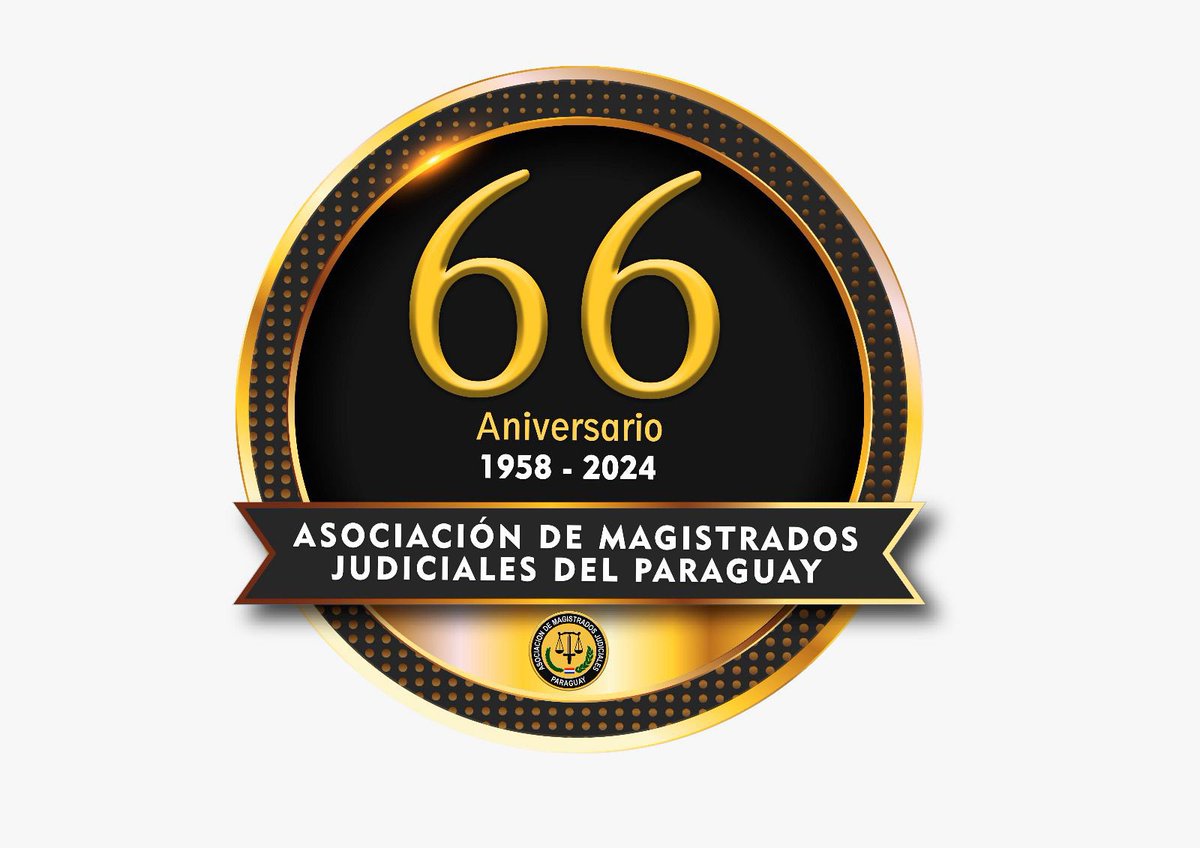 pds_radio's tweet photo. 🗓️En la fecha se conmemora un año más de fundación de la Asociación de Magistrados Judiciales del Paraguay.
¡¡Congratulaciones a los miembros que forman parte de la @AMJPINFO!!🥳
#PDSDigital #Aniversario #AMJP https://t.co/DsbpYP6xBU