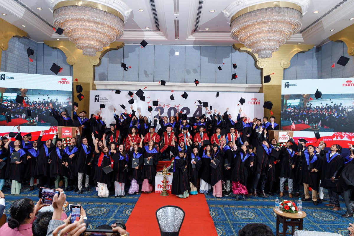UON_GPT's tweet image. 28th February was a memorable day for the Class of 2024 at @NamiCollege, they graduated after 3 years of studying on @UniNorthants BSc Computing, BSc Environmental Science and BBA programmes. 
We are proud to be working with them

#WorkingInPartnership #UONGrads #UniNorhants #UON