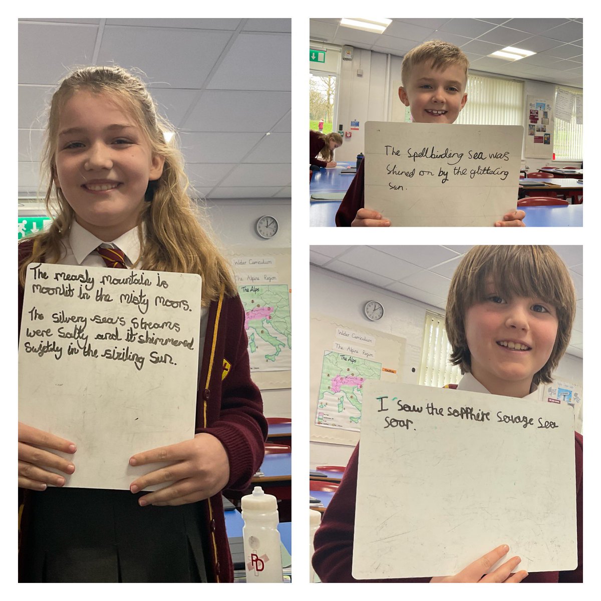 PDA_Y5's tweet image. We have been practising how to use Alliteration effectively! 🌟🌟😊✏️📝 #pdaenglish