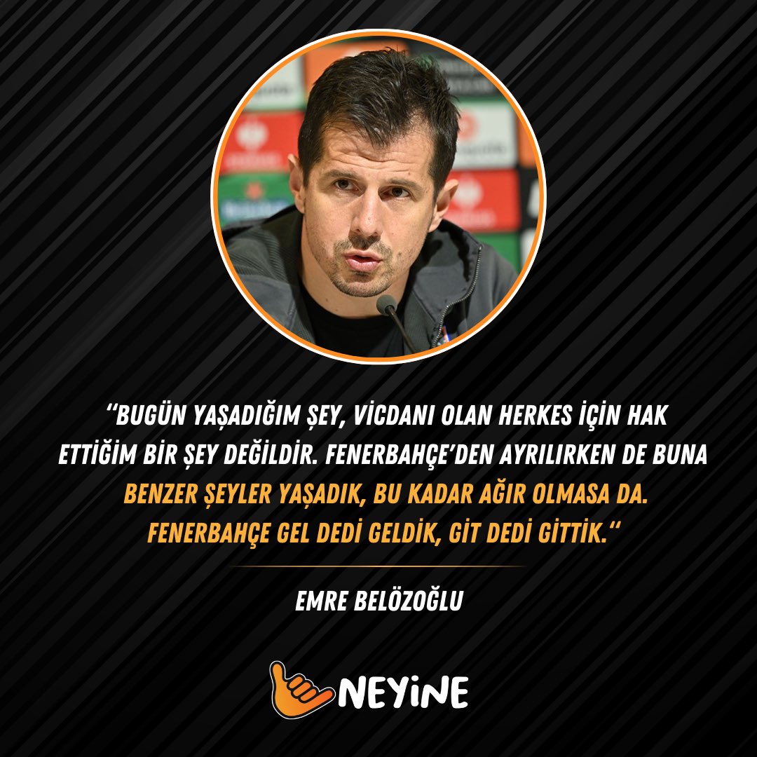 😳 Bir zamanlar Fenerbahçe'nin önde gelen futbolcuları arasında yer alan Emre Belözoğlu, dün yaşadığı olayı şaşkınlıkla dile getirdi !