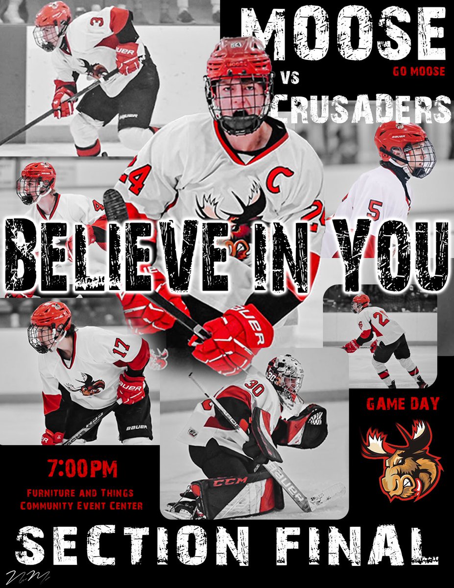 GAMEDAY!!! 

Section 5A Final vs. <a href="/CHSPuckSquad/">Cathedral Hockey</a>

When: 7 p.m. 

Where: Furniture &amp; Things Community Event Center 

TICKETS: vancoevents.com/us/events/land…

Go Moose! 

#MontiMoose 

Graphic by <a href="/nathanmayer02/">Nathan Mayer</a>