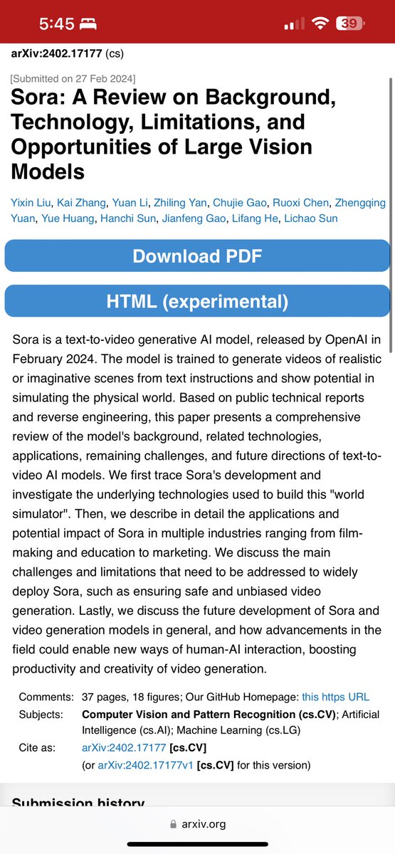 slc137's tweet photo. Sora Review Comes! 🎉 Our team did some reverse engineering and review about Sora, and this work is also recommended by Huggingface. If you are interested in Sora and our work, please give us a 👍 in Huggingface. 

Here are the links:
Huggingface: https://t.co/Fy1oDMfOje https://t.co/mpweTuCXpe