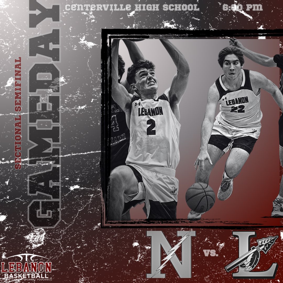 LebanonHSBball's tweet photo. Let the Madness begin…
Centerville High School
6:00pm
#trustfamilygrowthtoughness https://t.co/7YTABPry0G