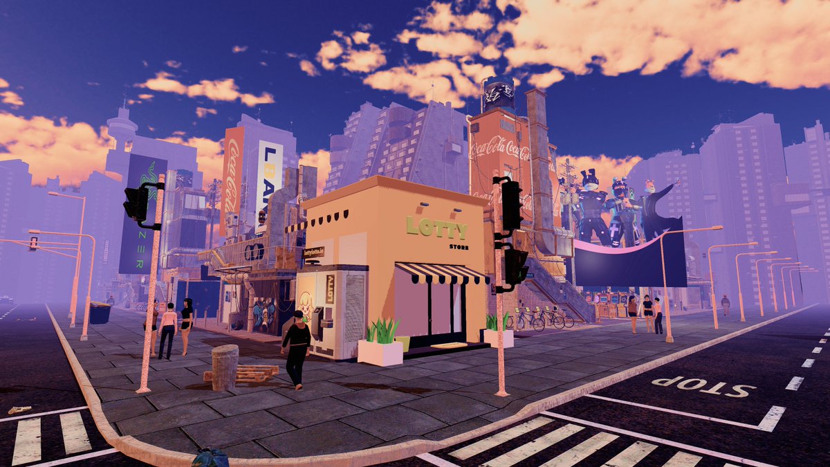 2. (cont.)

To address this, we made Branded Assets.

These brand-owned, in-game items are buildings, cars, soda cans, and more. In every form, they assimilate with their environment and thus the gameplay experience.

It's product placement &amp; outdoor marketing in virtual.