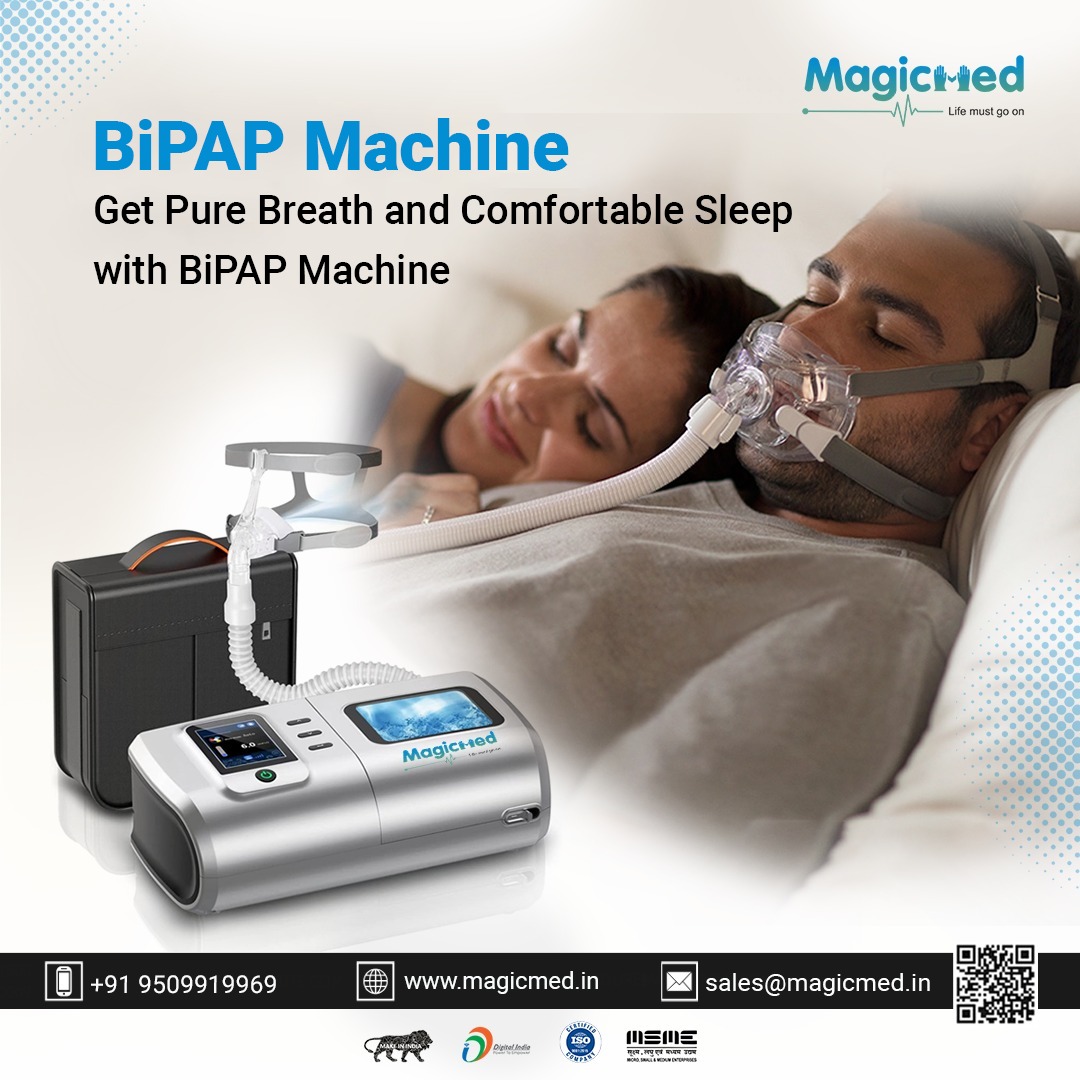 magicmed24's tweet image. Breathe Easier, Sleep Better with MagicMed&apos;s BiPAP Machine. #magicmed #bipapmachine #bestforhealth #breatheasy  #medicalequipment  
Order with us today
9509919969