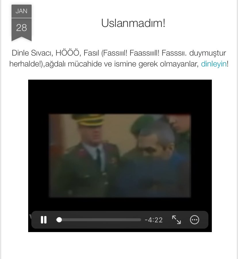 BekciMurtaza13's tweet image. 28 Şubat’in TEK KAHRAMANI! 

(video harika.) 
#mirzabeyoğlu #ibda #katkimolansite 
sivacisendedur.blogspot.com/2014/01/uslanm…
