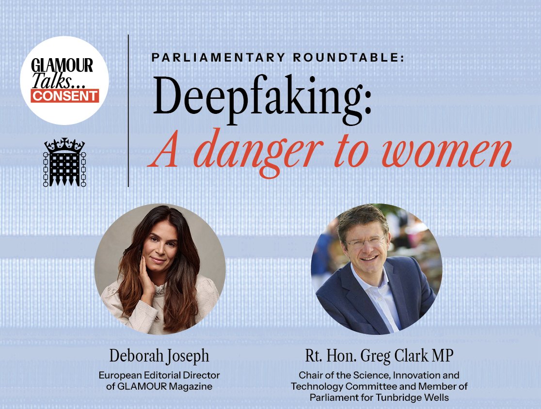 On my way to @UKParliament to discuss how #deepfakes are being weaponised against women & how we must tighten legal regulation with @GlamourMagUK @GregClarkMP Read more 👇 glamourmagazine.co.uk/article/deepfa…