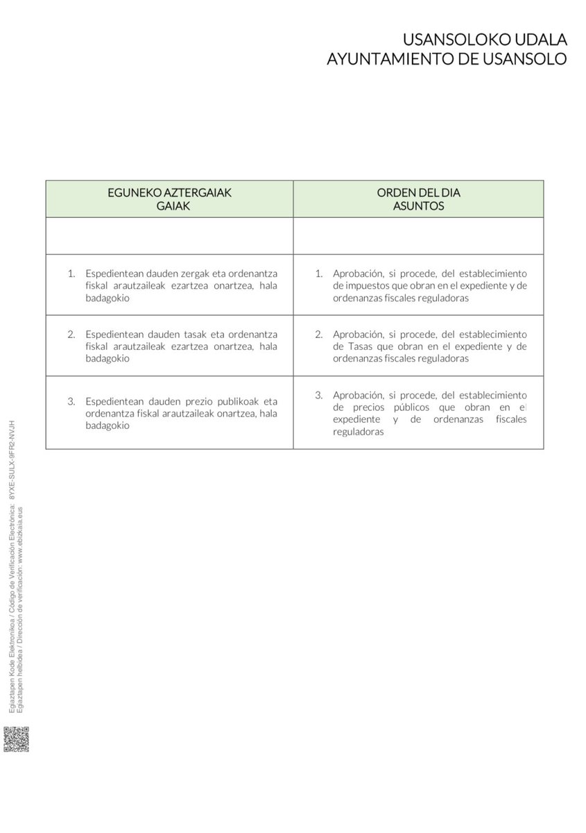 Usansolo Herria PAUSOZ PAUSO. Eguneroko informazioa herriarentzat.