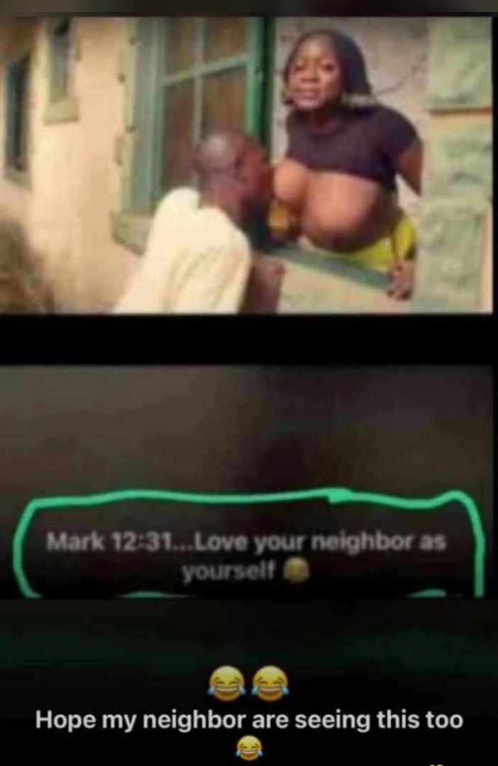 Dinkywalter's tweet photo. Neighbors are you seeing this 😂
No be me talk am o 🙌 🤣🤣🤣 https://t.co/InXZg2u0Vq