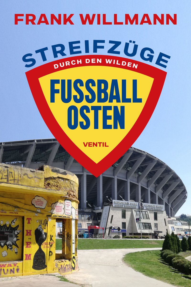 Aus der Vorschau: Frank Willmanns »Streifzüge durch den wilden Fußball-Osten«, über legendäre Ostclubs, eskalierende Derbys, bedrückend schöne Fußballplätze und vieles mehr. Erscheint am 14. März und kann hier vorbestellt werden: ventil-verlag.de/titel/1952/str… #frankwillmann #fußball