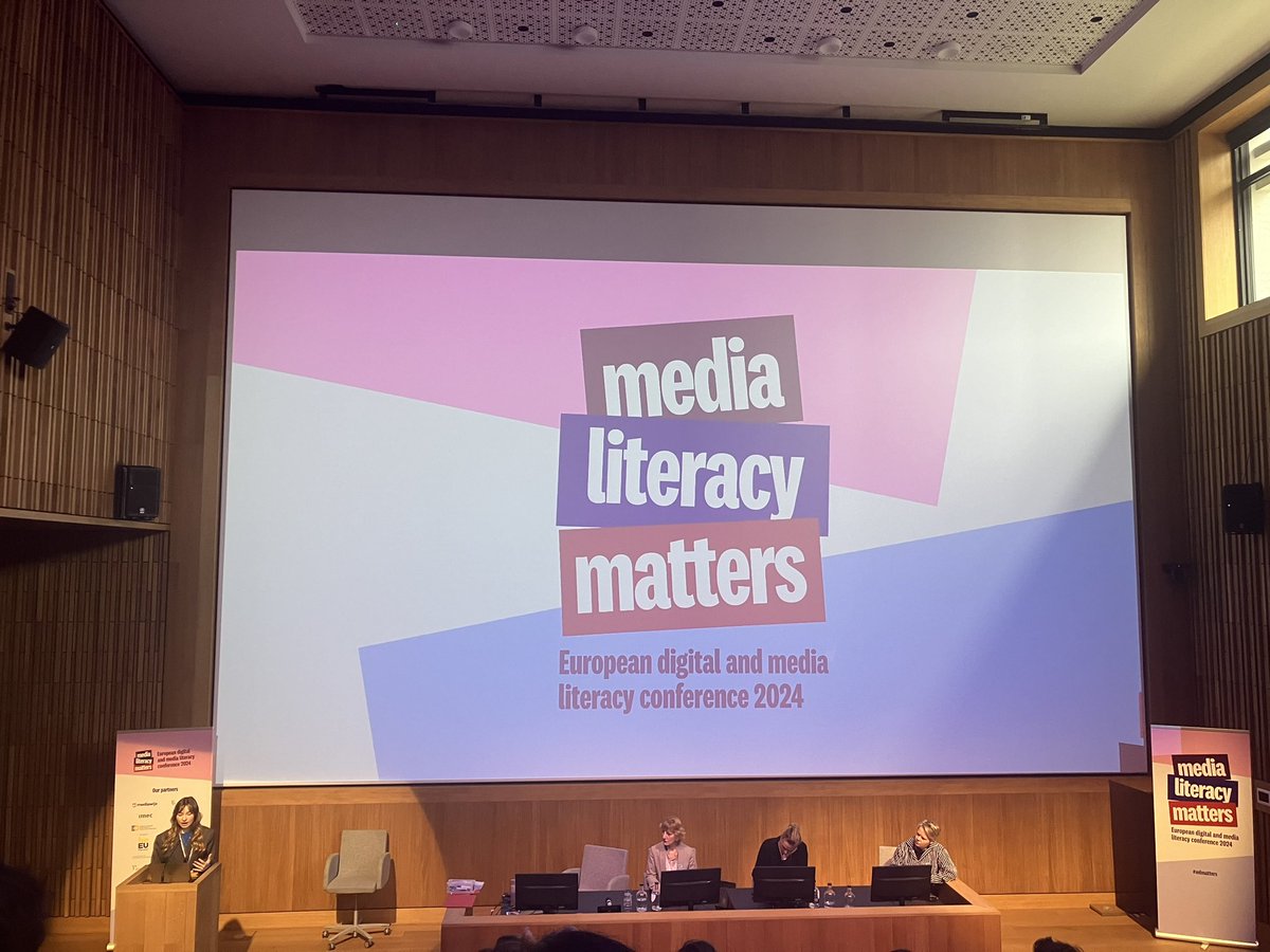 Insafenetwork's tweet image. We are attending the Media Literacy Matters conference in Brussels today! 📚🌐

Very much looking forward for three days packed with inspiring talks, workshops, and sessions! 🤩

#MLMatters #MediaLiteracy