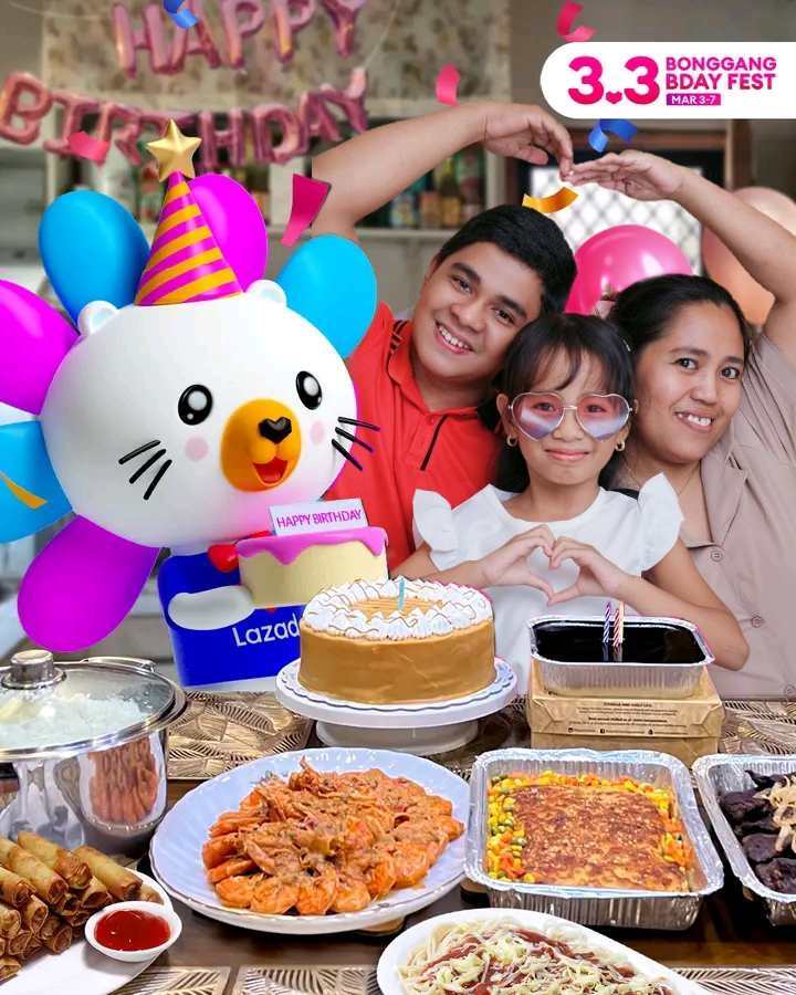 daddydandyv's tweet photo. @LazadaPH Happy Birthday Lazada many more birthdays to celebrate ikaw ang may birthday pero kami ang reregaluhan mo ng bonggang vouchers thank you 💙✨🎂
#LazadaBonggangBdayFest https://t.co/l6CYAMjpkA