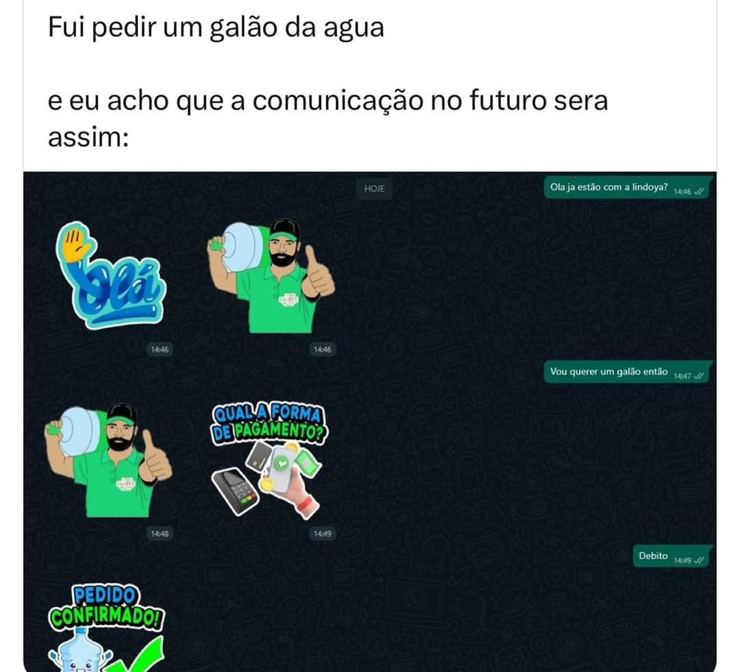 Socorro já pensou só nas figurinhas hahaha