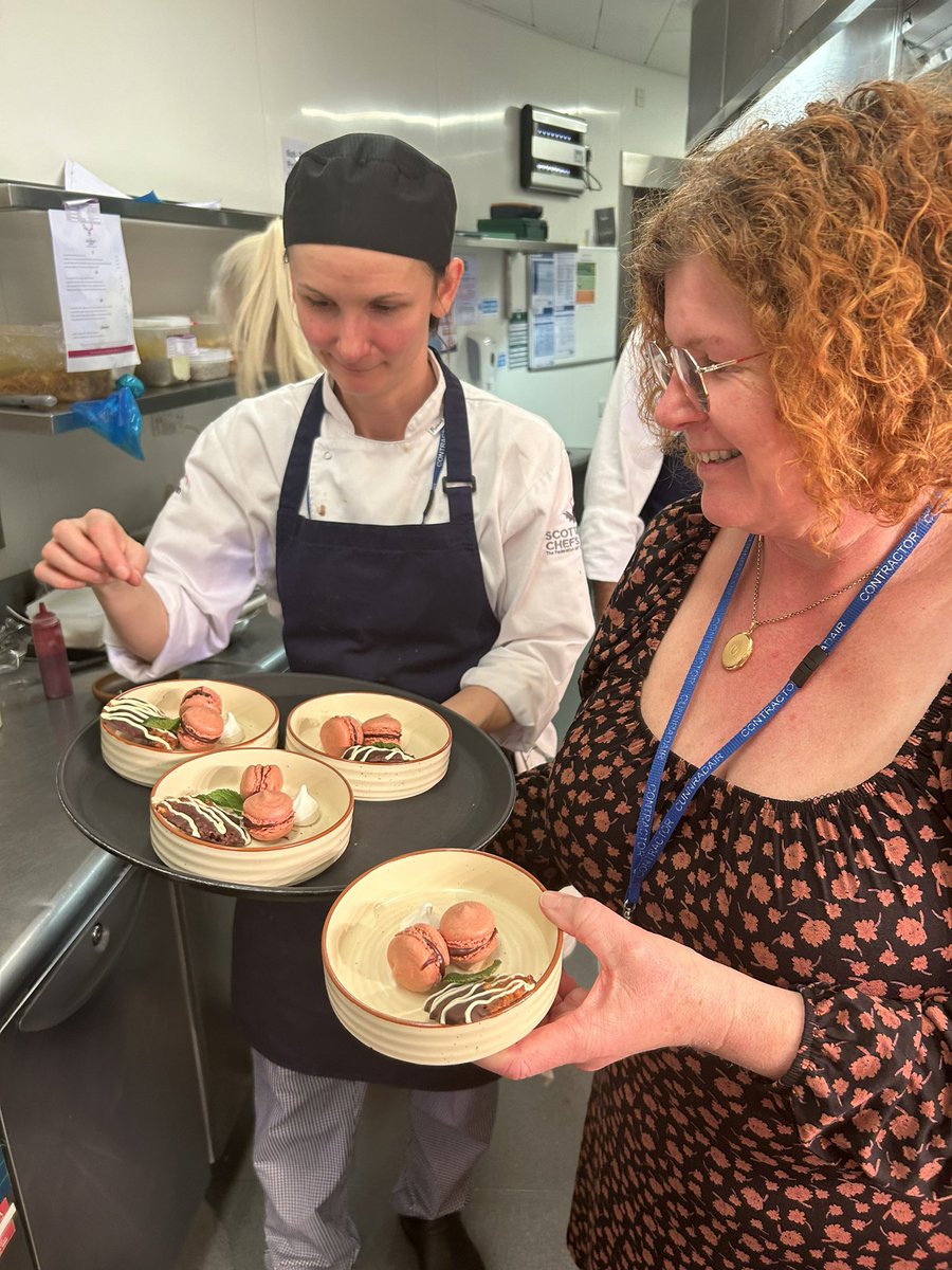 Just want to say a massive thank you to Stuart Rose (Executive Head Chef) for allowing us to help in the kitchen’s of the Scottish Parliament. This collaboration simply reinforces our Students learning and sheer enthusiasm for what lies ahead. @WestLoCollege