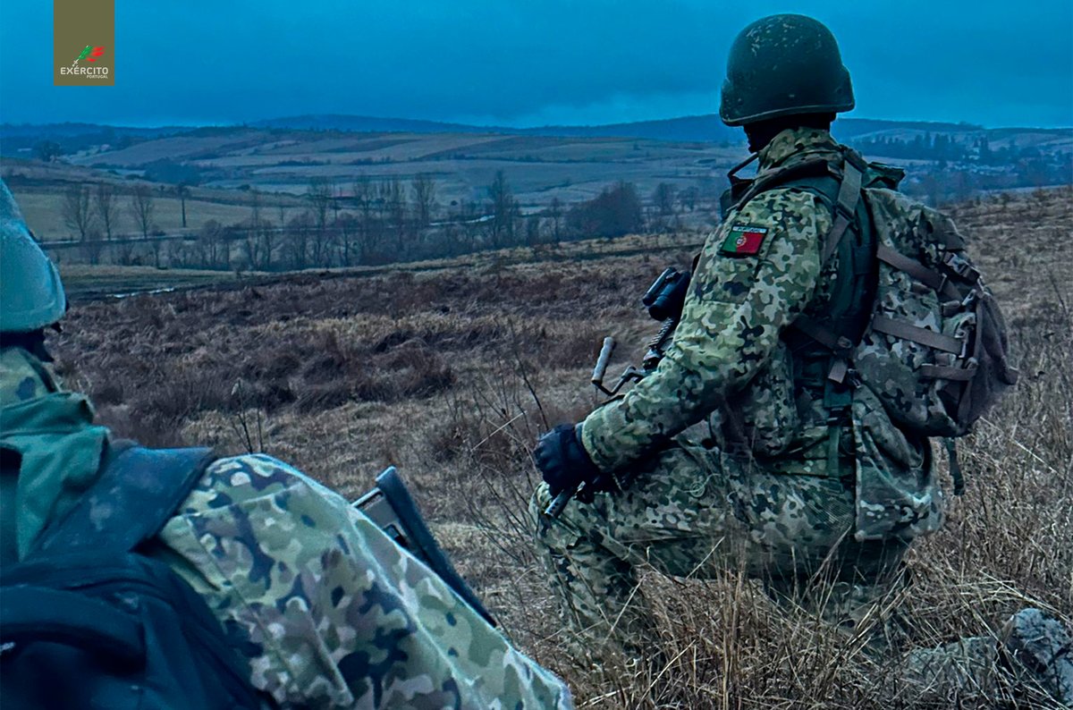 Exercito_pt's tweet photo. 📢A Companhia de Atiradores Mecanizada da 4.ª Força Nacional Destacada na Roménia participou no Exercício GREEN SCORPIONS 24.01, conjuntamente com Aliados 🇧🇪🇫🇷🇱🇺🇷🇴, reforçando a interoperabilidade na condução de operações ofensivas.

#ExércitoPortuguês #DefesaNacional #4FNDROU https://t.co/CUI4nztbZ4