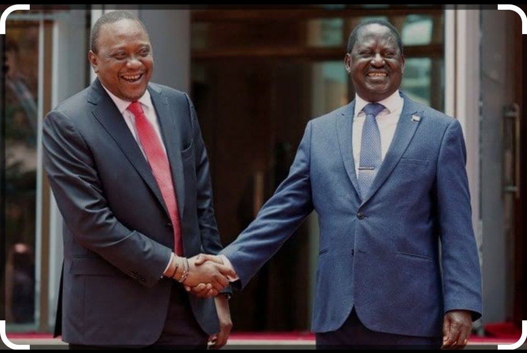 KelvinKyp_'s tweet photo. All this three great leaders had a handshake with Raila odinga .
Give it to president William Ruto.
History always repeats itself.
Ruto decide to do it differently supporting Raila for a big job but Uhuru orphans want to make everything political and have the monopoly .
No https://t.co/VygkTADNU1
