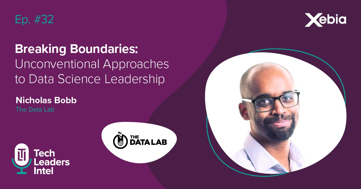 Xebia's tweet image. Host Lewis Bicknell has an enriching discussion with Nicholas Bobb from @DataLabScotland on the power of diverse viewpoints in data science on this episode of the Tech Leaders Intel podcast: hubs.ly/Q02mw9mz0.

#DataScience #DataDiversity