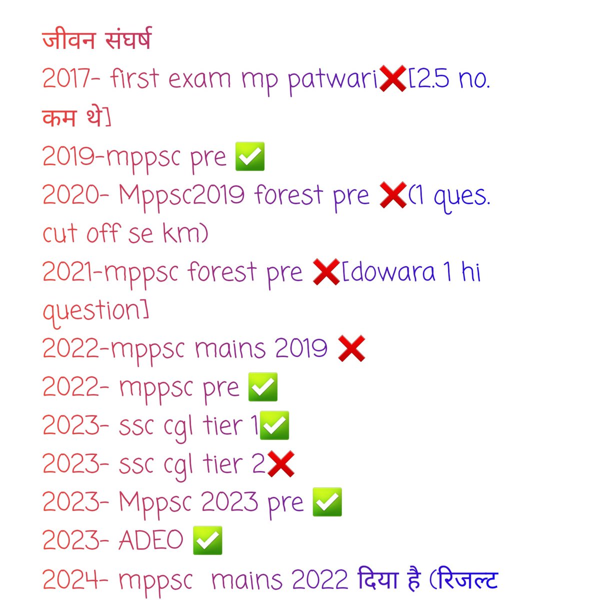हमारी प्रतिभा पर लोग आवाज उठा रहे हैं, हम चयनित पटवारियों ने दिन रात मेहनत करके चयन लिया है किन्तु विपक्ष और कुछ फर्ज़ी संगठन को हमारी सफलता रास नहीं आ रही है। 

#MP_के_प्रतिभाशाली_युवा
<a href="/CMMadhyaPradesh/">Chief Minister, MP</a>
<a href="/DrMohanYadav51/">Dr Mohan Yadav</a>